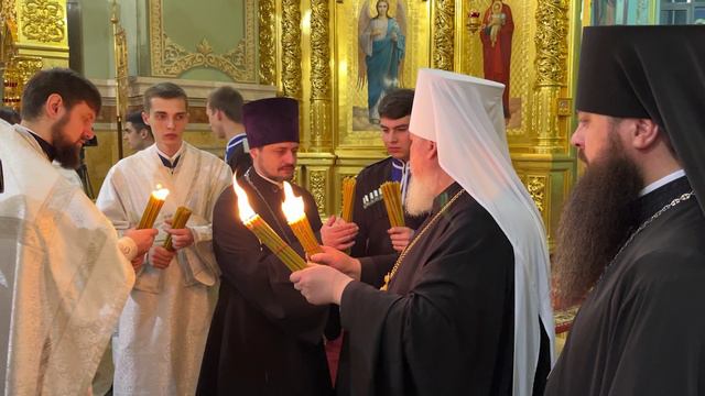 Поздравление митрополита Кирилла с Пасхой 2024 Ставрополь