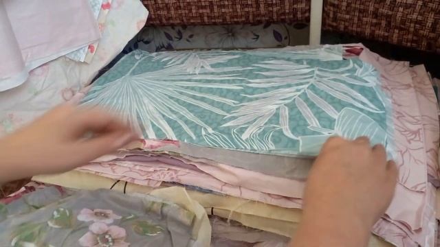 Моя вторая посылочка из Магнатекс. Лоскуточки 20- 40 см #лоскутмагнатексобзор#