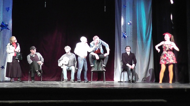 День Театра ЕГТИ 27.03.2015. Капустник. Белоусовцы. 2 Курс - Драма