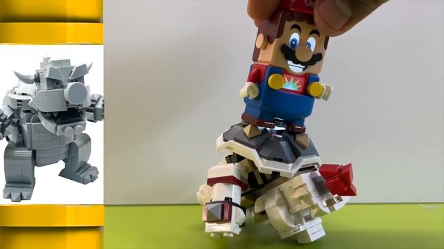 We Made Strange Bosses in Super Mario Bros Series - LEGO vs GAME