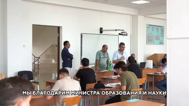 В ЧГУ им. А.А. Кадырова проходит сдача итоговых экзаменов у учащихся школ Палестины