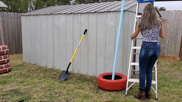 Making a planter out of an old tire // DIY Ideas with used tires // What to do with old tires?
