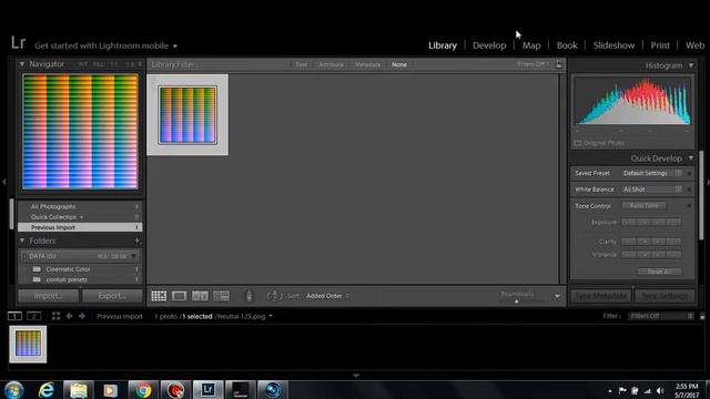 LIGHTROOM TUTORIAL - CONVERT .LRTEMPLATE FILE TO .CUBE FILE