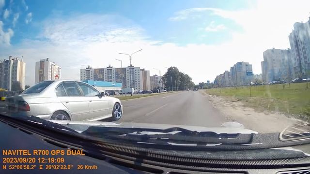 У БМВ нет понятия о ПДД