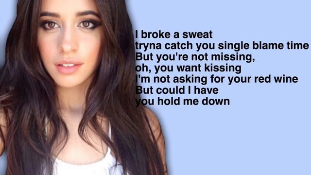 Camila Cabello - Cinderella Lyrics