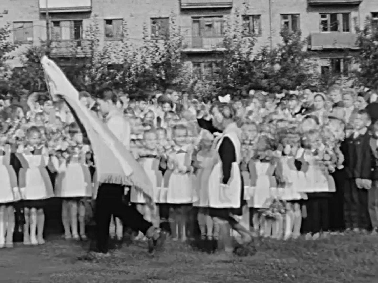 "Здравствуй школа", Тюмень, 1967 год, 1 сентября, школа №7.