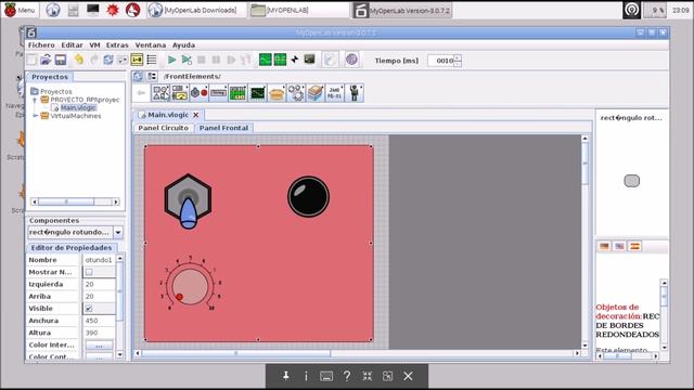 MyOpenLab en Raspberry PI 2/3 (Programación Gráfica con Java).