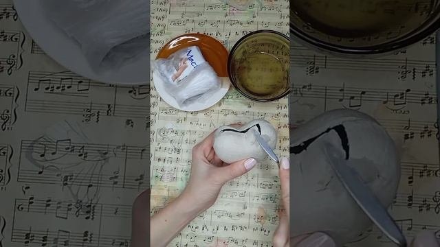 как исправить заготовку из паперклея