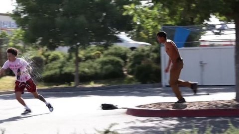 Reaching In My Back Prank Infront Of Gangsters GONE WRONG!