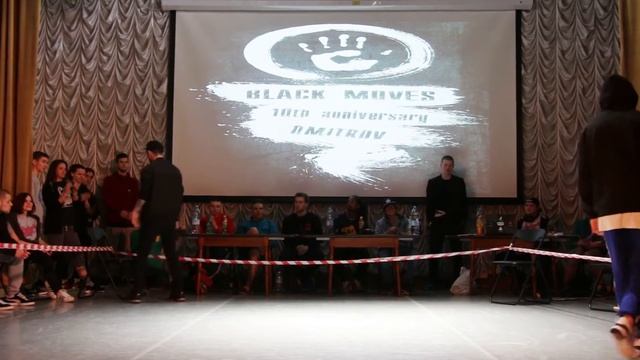 Battle of the styles(Profi)| Soulja WhipHead vs Sasha Stepper | Black Moves 10th anniversary.