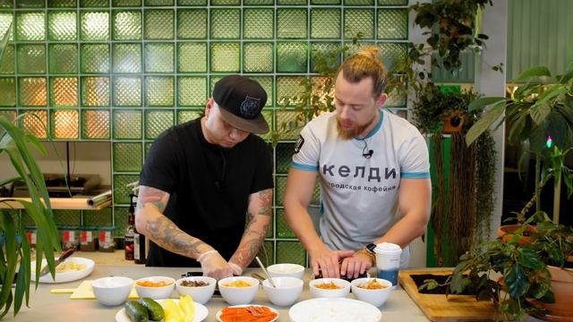 КИМПАБ КАК В КОРЕЕ | Кимпаб с Говядиной, с Курицей и Кимчи, с Тунцом, с творожным сыром и Неркой.