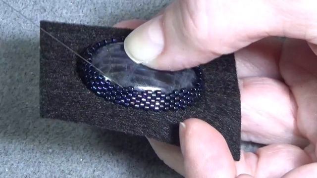 Tutorial: Part 1 Beaded Embroidery Techniques Bezel