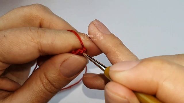 Широкая Гусеничка крючком. Академия вязания крючком AnnorA.