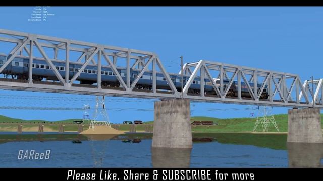 Realistic Rail Bridge Sound | Indian Train Simulator New Route | Part 2