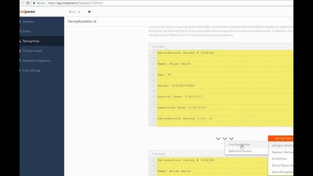 Email to Excel: Parse data from emails and send to Excel