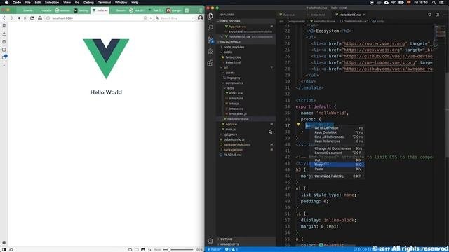 Vue  Firebase for E-Commerce: Vue structure  components 2