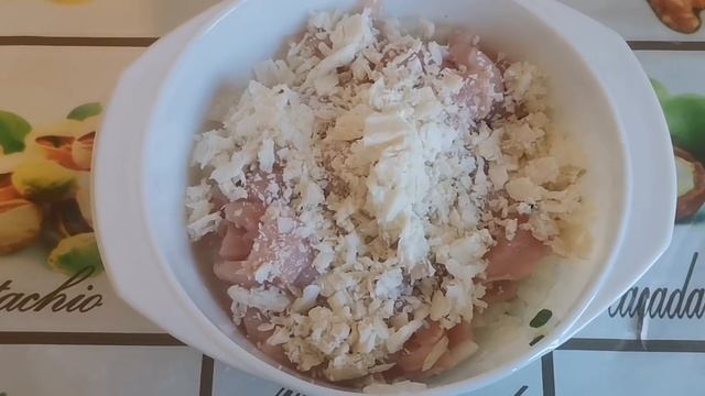 Приготовили манты на обед.