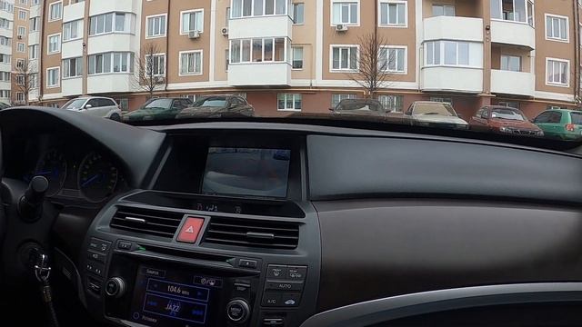 Парковка на автомобиле honda tour