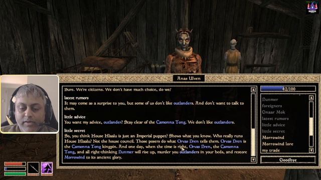 Comonna Tong are Xenophobic Nationalists! | Morrowind Hilarity