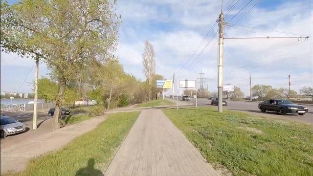 Улицы города Воронежа Вогрэсовский мост 6 мая 2021