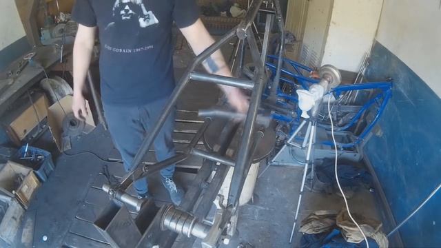Днепр боббер \ Изготовление рамы и сидение. Часть 1