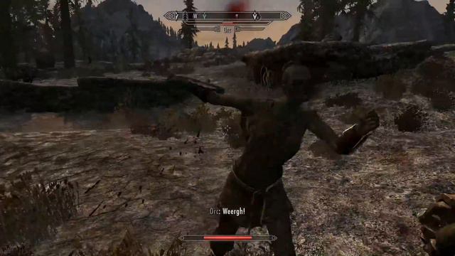 Random Skyrim Moment; Mortal Kombat