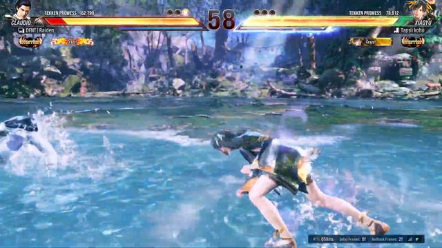 [Tekken 8 CBT] Claudio (DFNT | Raiden) Vs. Xiaoyou (Tapsii Kohii)