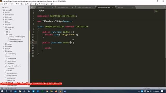 Laravel-9 Image Upload Part-03 | multipart/form-data | file validate