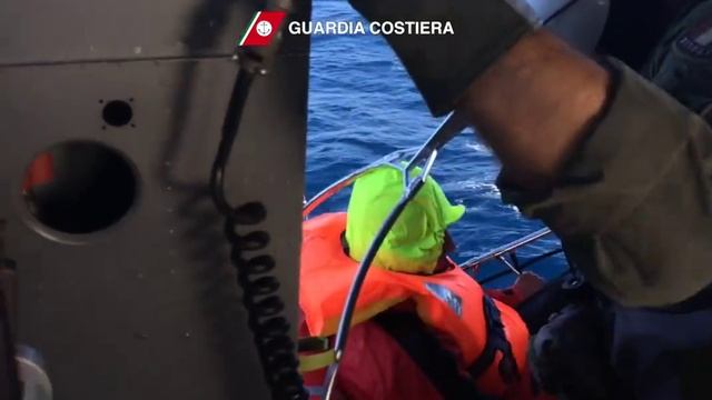 Спасательные операции - Спасение экипажа с яхты на Giraglia Rolex Cu