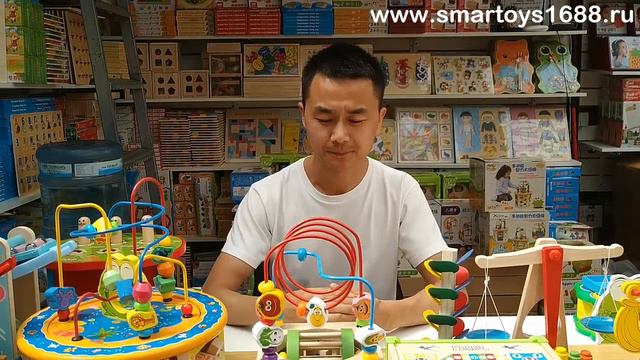 Деревянные развивающие игрушки оптом из Китая