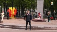 В Подольске память героев почтили и на площади Славы