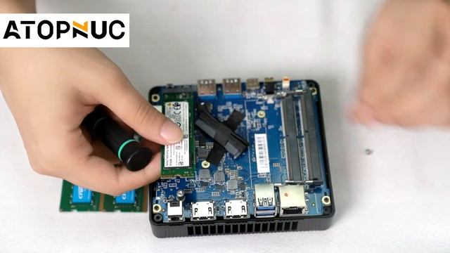 ATOPNUC Mini PC  AC60,installation guide：How to expand SSD and RAM?