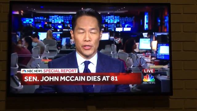 NBC сообщили о смерти Маккейна. Смотреть до конца