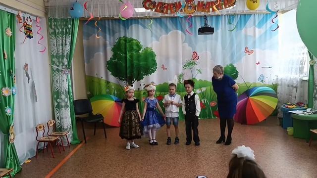 Праздник "8 марта" в средней группе "Солнышко" 03.03.2022 "Кот Леопольд в гостях у ребят"