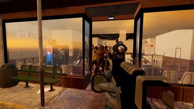 VR обзор - Hard Night VR Твой враг не зомби а пол!
