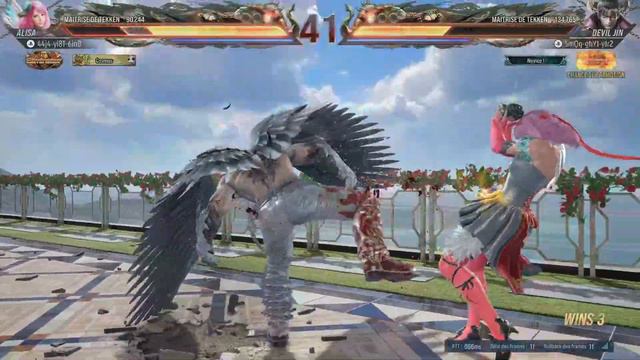 TEKKEN 8 - Alisa Bosconovitch versus Devil Jin - Online Versus Fight Fr Ps5