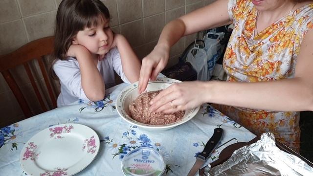 Ежики с рисом в духовке