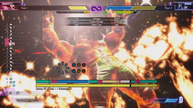 Zangief 6K Punish Combo - Street Fighter 6