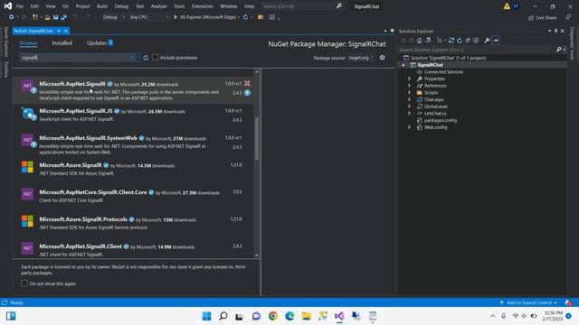 SignalR - Real-time Chat application (Tamil)