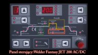 FACHOWIEC Welder Fantasy JET TIG 200 AC/DC spawanie aluminium, stali niestopowej i stopowej