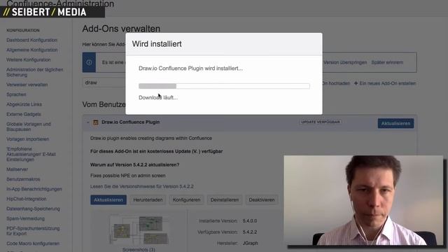 Lerne draw.io #1 - Das Plugin in Confluence aktualisieren