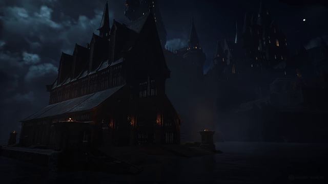 Hogwarts Boathouse  Harry Potter Music  Ambience Hogwarts Legacy