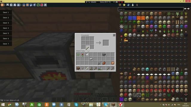Играем в Minecraft с модами 4 Железная печь