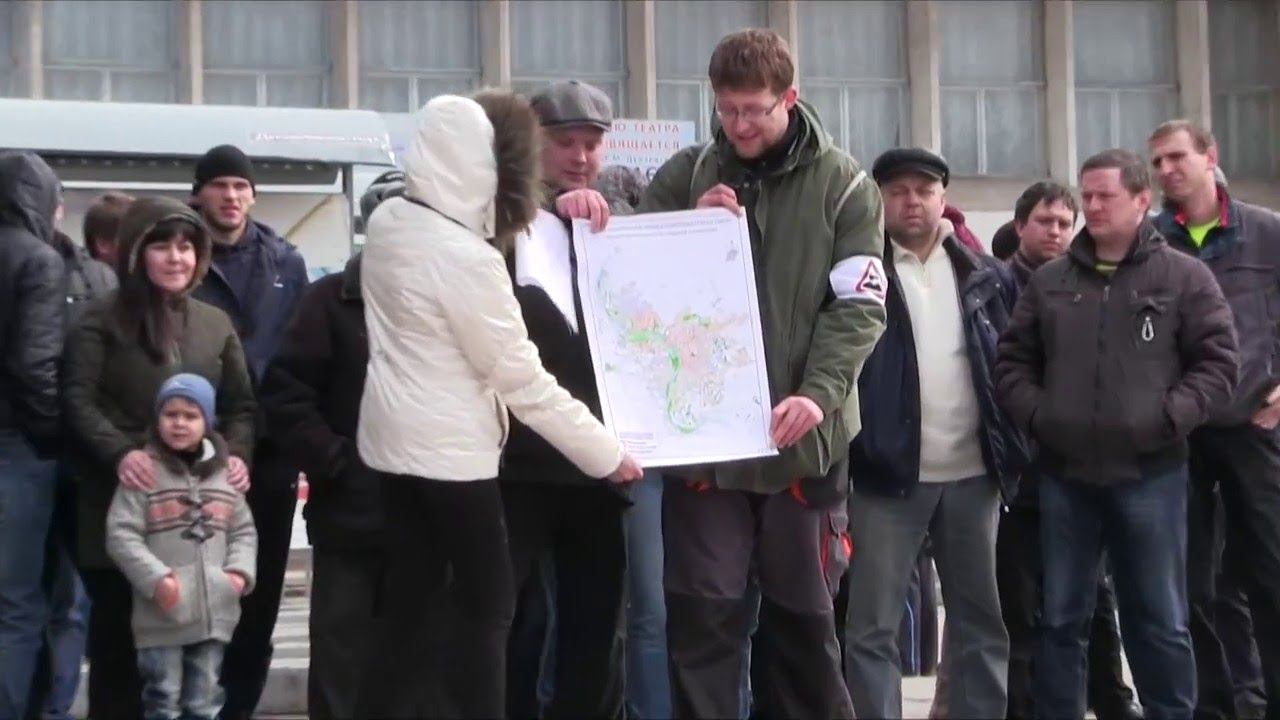 09.04.2016 Митинг - Омск - город без дорог, Роман Салтыков, о ливневке