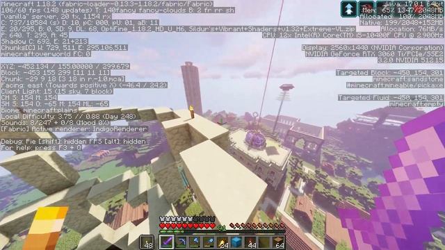 Destroying my RTX 3060 Ti With Realistic Minecraft