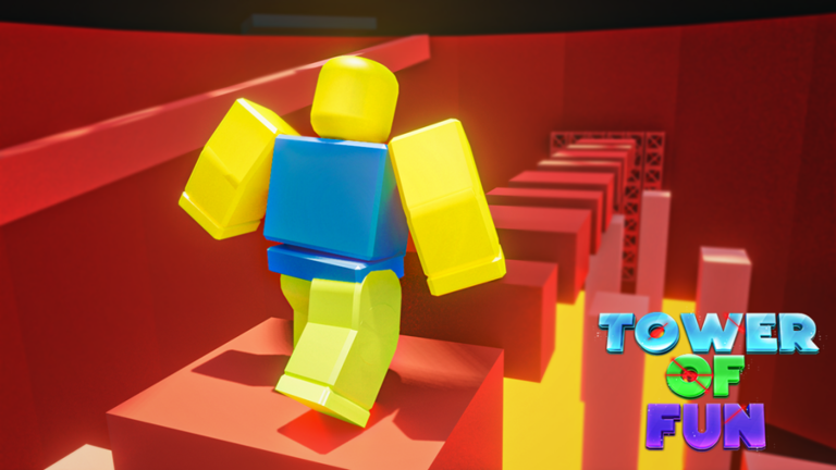 Играю в роблокс TOWER OF FUN! *Прикольная башня!*