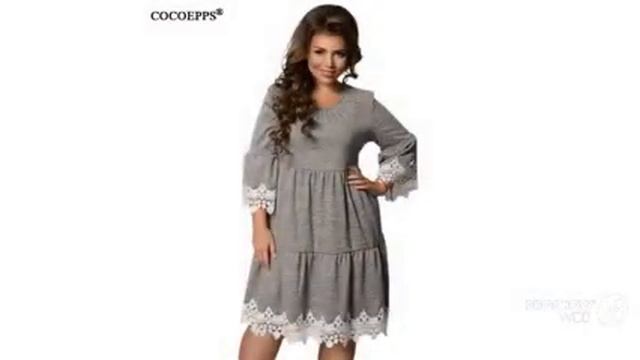 Одежда с AliExpress-  красивое платье а стиле печворк