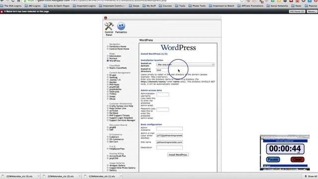 How to Install a Self Hosted Wordpress Blog in Under 90 Seconds