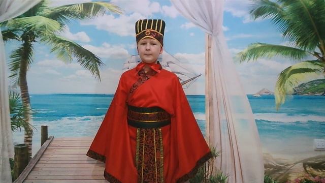Анхимов Ярослав, 10 лет. Стихотворение "Дерево на обрыве", Цзэн Чжо