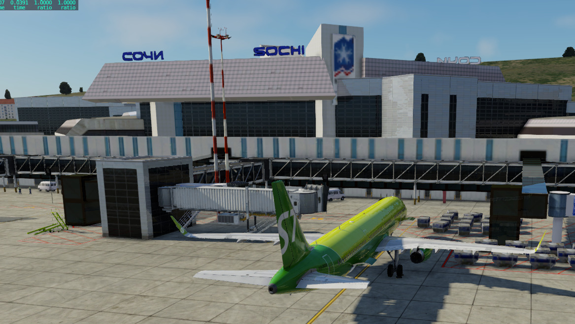 [XP12] A320 Сочи - Пафос (Кипр). URSS - LCPH.